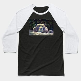 Bearly Daydreaming Baseball T-Shirt